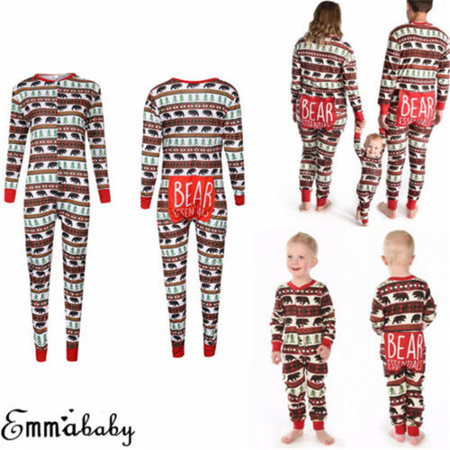 Pudcoco High Quality Christams Family Matching